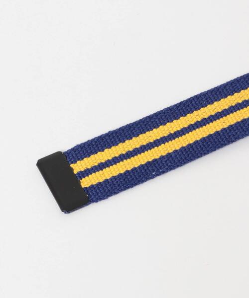 ITEMS URBANRESEARCH(アイテムズ アーバンリサーチ)の「GERRY Line Belt(ベルト・メンズ・レッド系その他/グリーン系その他/ブラック系その他/イエロー系その他・-)」の13枚目の写真