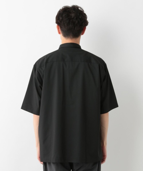 GLOBAL WORK(グローバルワーク)の「アーバンシャツAIR/5分袖/986848(シャツ/ブラウス・メンズ・ネイビー/ブラック/チャコールグレー/グレー系その他6・X-LARGE/LARGE/SMALL/MEDIUM)」の20枚目の写真