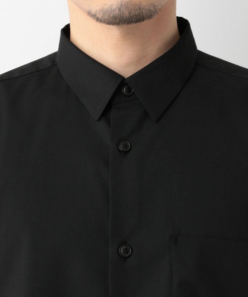 GLOBAL WORK(グローバルワーク)の「アーバンシャツAIR/5分袖/986848(シャツ/ブラウス・メンズ・ネイビー/ブラック/チャコールグレー/グレー系その他6・X-LARGE/LARGE/SMALL/MEDIUM)」の22枚目の写真