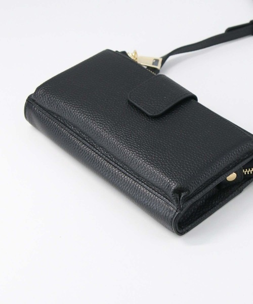 Gready Brilliant(グレディブリリアン)の「レザー横型ウォレット(財布・レディース・ブラック/アイボリー・FREE)」の5枚目の写真