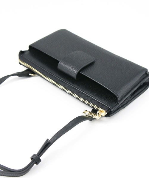 Gready Brilliant(グレディブリリアン)の「レザー横型ウォレット(財布・レディース・ブラック/アイボリー・FREE)」の7枚目の写真
