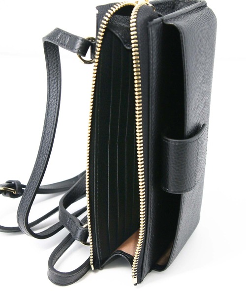 Gready Brilliant(グレディブリリアン)の「レザー横型ウォレット(財布・レディース・ブラック/アイボリー・FREE)」の8枚目の写真