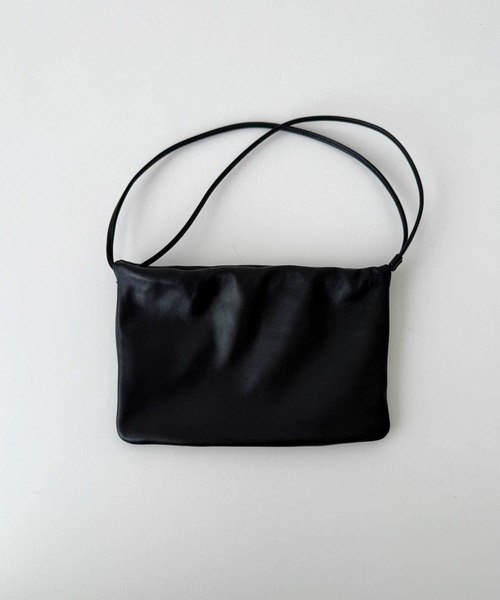 CANAL JEAN（キャナルジーン）の「El mar　レザーミニショルダーバッグ（ショルダーバッグ・レディース・ブラック/ブラウン・ONE SIZE）」の5枚目の写真