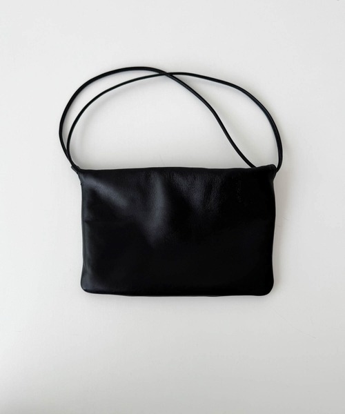 CANAL JEAN（キャナルジーン）の「El mar　レザーミニショルダーバッグ（ショルダーバッグ・レディース・ブラック/ブラウン・ONE SIZE）」の6枚目の写真