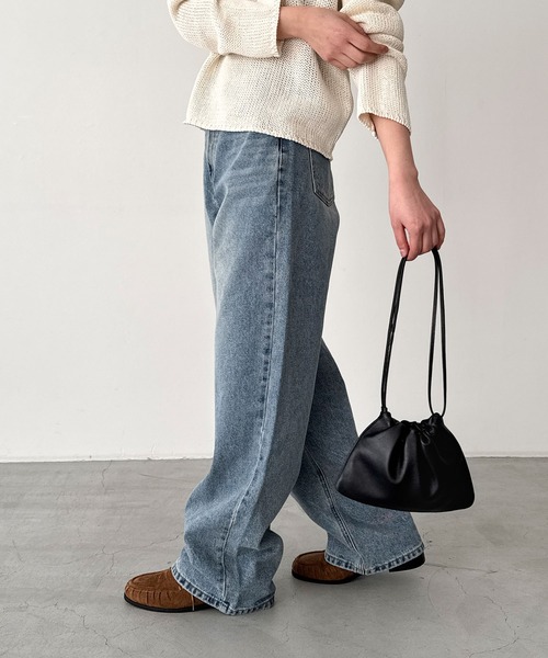 CANAL JEAN(キャナルジーン)の「El mar レザーミニショルダーバッグ(ショルダーバッグ・レディース・ブラック/ブラウン・ONE SIZE)」の9枚目の写真