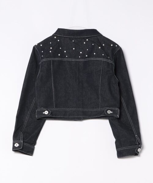 WILLSELECTION（ウィルセレクション）の「ランダムパール付きデニムジャケット（デニムジャケット・レディース・オフホワイト/ネイビー・FREE）」の15枚目の写真