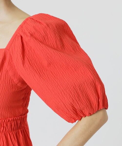 LOVELESS（ラブレス）の「【手洗い可】バルーンスリーブワンピース（ワンピース・レディース・オレンジ系その他3/ブラック/グリーン系その他3・34/36）」の10枚目の写真