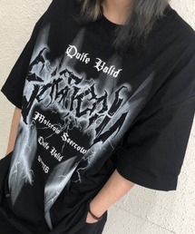 NOVESSEL | A'GEM/9 × .kom『NOVESSEL/ノベセル』メタルロゴハーフスリーブカットソー/半袖Tシャツ(Tシャツ/カットソー)