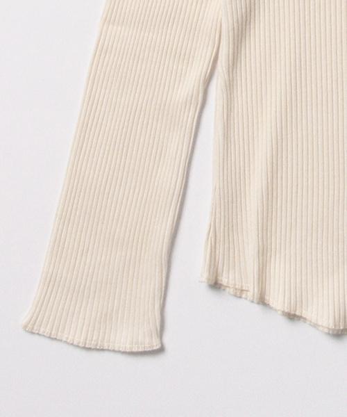 B:MING by BEAMS（ビーミングバイビームス）の「ビーミング by ビームス / ヘンリーカットプルオーバー（Tシャツ/カットソー・レディース・オフホワイト/ミント/ネイビー・ONE SIZE）」の9枚目の写真