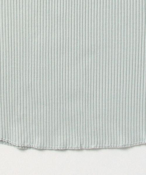 B:MING by BEAMS（ビーミングバイビームス）の「ビーミング by ビームス / ヘンリーカットプルオーバー（Tシャツ/カットソー・レディース・オフホワイト/ミント/ネイビー・ONE SIZE）」の4枚目の写真