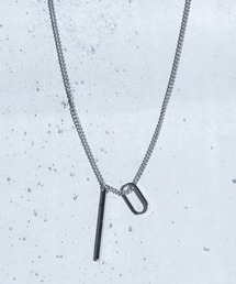 Naive magic（ナイーブマジック）の「【GW】〔NAIVE MAGIC〕フラットチャーム ステンレス ネックレス（ネックレス）」