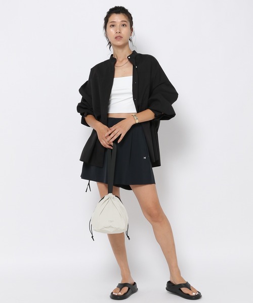 Speedo（スピード）の「【HEREIAM】Speedo／ボヤージュコーデュラポーチ（ショルダーバッグ・レディース・オフホワイト/ブラック・FREE）」の13枚目の写真