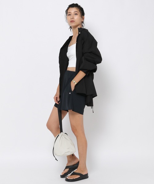 Speedo（スピード）の「【HEREIAM】Speedo／ボヤージュコーデュラポーチ（ショルダーバッグ・レディース・オフホワイト/ブラック・FREE）」の14枚目の写真