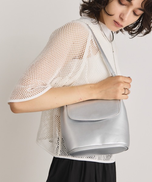 Aunt Marie's(アントマリーズ)の「2WAYフラップスクエアミニショルダー/ハンドバッグ(ショルダーバッグ・レディース・ホワイト/ブラック/シルバー/レッド・FREE)」の22枚目の写真
