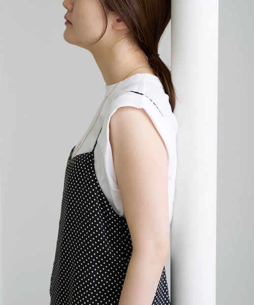 IENA - 【美品】IENA fluffy ファニータンクトップ IENA（イエナ）の「ATON/エイトン FRESCA SINGLE JERSEY タンク