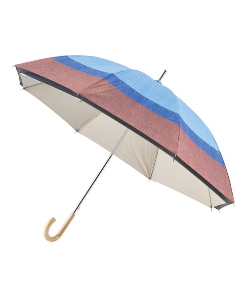 63. 新品未使用 estaa 断熱パラソル 晴雨　兼用　日傘 長傘 estaa 【断熱パラソル】晴雨兼用日傘 長傘 ショート傘 NEW断熱