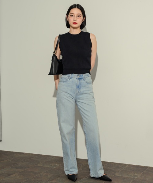 NEUNA（ヌナ）の「コンパクトリブタンク（タンクトップ・レディース・レッド/ホワイト/ブラック・FREE）」の21枚目の写真