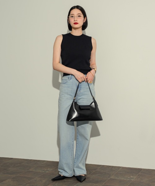 NEUNA（ヌナ）の「コンパクトリブタンク（タンクトップ・レディース・レッド/ホワイト/ブラック・FREE）」の22枚目の写真