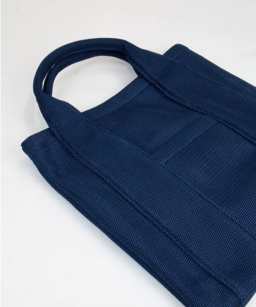 Scrap Book（スクラップブック）の「【Scrap Book】ダブルメッシュトート（ショルダーバッグ・レディース・ピンク/ネイビー/シルバー・FREE）」の4枚目の写真