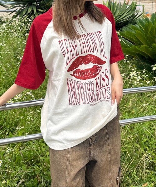 sedacle（セダクル）の「ラグランアソートTEE（Tシャツ/カットソー・メンズ・ブルー/グレー/ブラック系その他/ブラック/レッド/ブラウン/ネイビー/ブラック系/レッド系その他・LARGE/MEDIUM/SMALL）」の8枚目の写真