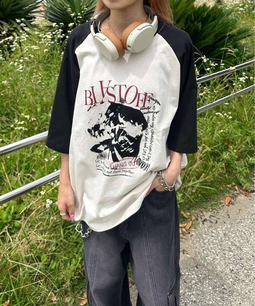 sedacle（セダクル）の「ラグランアソートTEE（Tシャツ/カットソー・メンズ・ブルー/グレー/ブラック系その他/ブラック/レッド/ブラウン/ネイビー/ブラック系/レッド系その他・LARGE/MEDIUM/SMALL）」の10枚目の写真