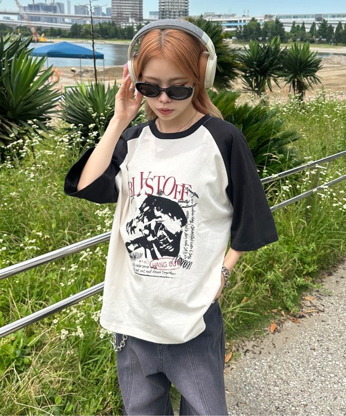 sedacle（セダクル）の「ラグランアソートTEE（Tシャツ/カットソー・メンズ・ブルー/グレー/ブラック系その他/ブラック/レッド/ブラウン/ネイビー/ブラック系/レッド系その他・LARGE/MEDIUM/SMALL）」の11枚目の写真