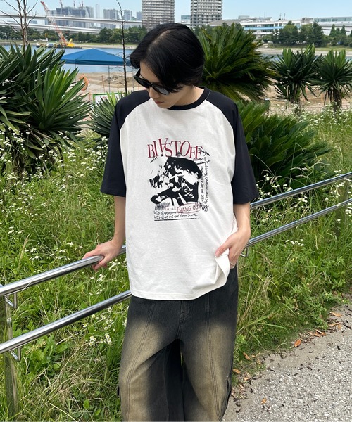sedacle（セダクル）の「ラグランアソートTEE（Tシャツ/カットソー・メンズ・ブルー/グレー/ブラック系その他/ブラック/レッド/ブラウン/ネイビー/ブラック系/レッド系その他・LARGE/MEDIUM/SMALL）」の16枚目の写真