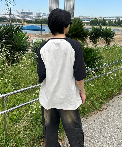 sedacle（セダクル）の「ラグランアソートTEE（Tシャツ/カットソー・メンズ・ブルー/グレー/ブラック系その他/ブラック/レッド/ブラウン/ネイビー/ブラック系/レッド系その他・LARGE/MEDIUM/SMALL）」の17枚目の写真