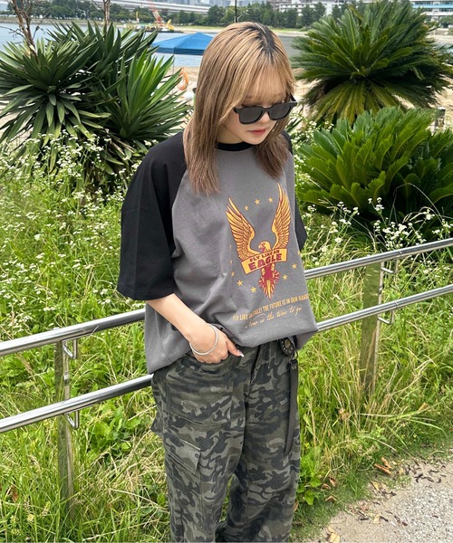 sedacle（セダクル）の「ラグランアソートTEE（Tシャツ/カットソー・メンズ・ブルー/グレー/ブラック系その他/ブラック/レッド/ブラウン/ネイビー/ブラック系/レッド系その他・LARGE/MEDIUM/SMALL）」の20枚目の写真