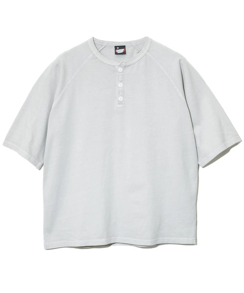 SCREEN STARS（スクリーンスターズ）の「SCREEN STARS/スクリーンスターズ　PIGMENT HENLEY SS TEE 【GSC別注】（Tシャツ/カットソー・メンズ・アイボリー/ネイビー/グレー/ブラック・X-LARGE/LARGE/MEDIUM）」の3枚目の写真