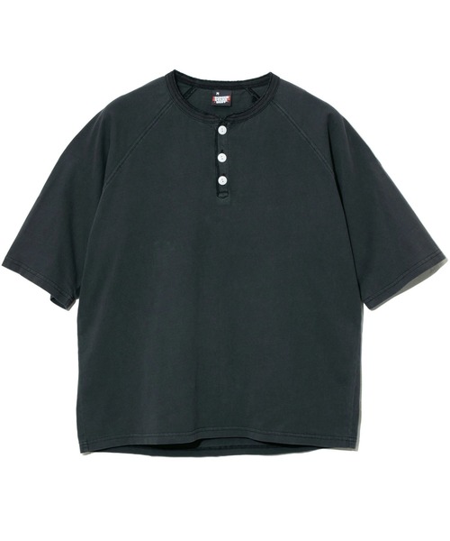 SCREEN STARS（スクリーンスターズ）の「SCREEN STARS/スクリーンスターズ　PIGMENT HENLEY SS TEE 【GSC別注】（Tシャツ/カットソー・メンズ・アイボリー/ネイビー/グレー/ブラック・X-LARGE/LARGE/MEDIUM）」の10枚目の写真