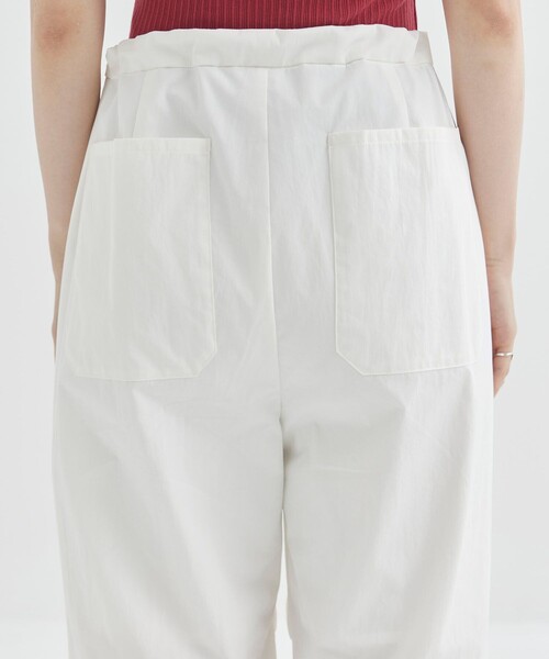 FEMMENT（ファモン）の「【FEMMENT/ファモン】《STUDIOUS別注》パラシュートパンツ（その他パンツ・レディース・ブラウン/ホワイト/ブラック・1/2）」の12枚目の写真