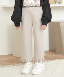 Lycee mine | 【ともパン】9.5分丈裾フリルフレアパンツ(その他パンツ)