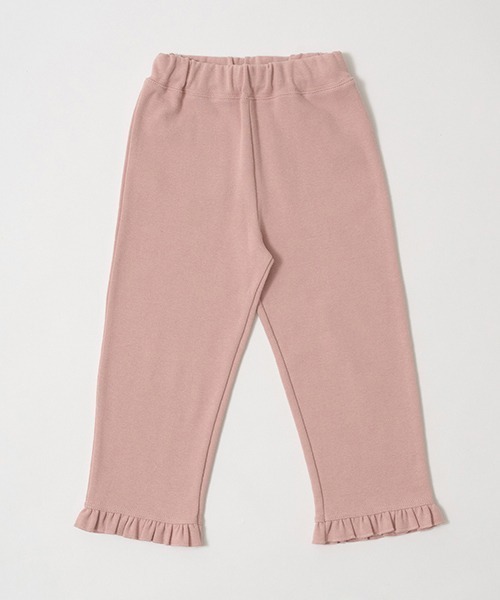 Lycee mine（リセマイン）の「【ともパン】9.5分丈裾フリルフレアパンツ（その他パンツ・キッズ・ピンク/モカ/ブルーグレー/ブラック/ナチュラル・100cm/110cm/120cm/130cm/140cm）」の11枚目の写真
