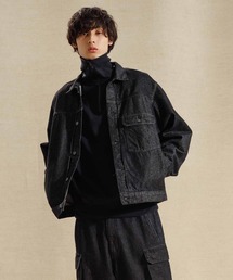 ADAM ET ROPE' | 《定番》【コットンUSA】ビックシルエット デニムジャケット / セットアップ対応 / ユニセックス(デニムジャケット)