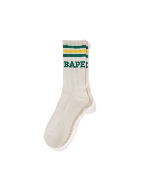 BAPE STRIPE SOCKS（ソックス/靴下）｜A BATHING APE（ア