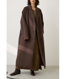 crie conforto | チェスターダブルロングコート(チェスターコート)