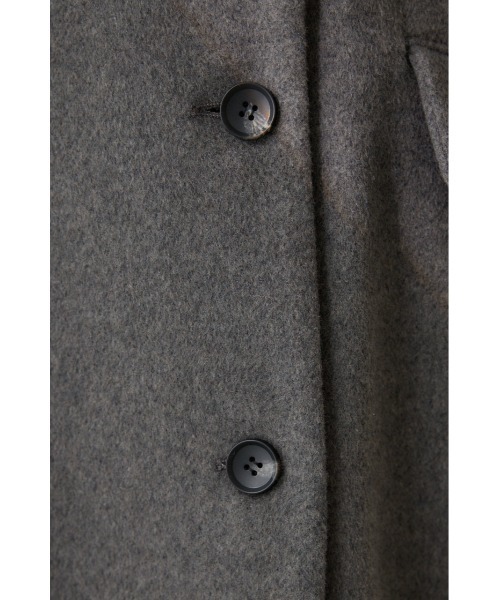 crie conforto(クリーコンフォルト)の「チェスターダブルロングコート(チェスターコート・レディース・ネイビー/ブラウン/グレー・FREE)」の14枚目の写真
