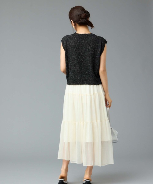 セール】シアーティアードスカート（スカート）｜Edit Sheen