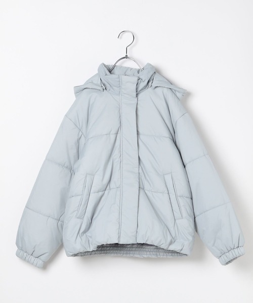 GLOBAL WORK(グローバルワーク)の「ライトウォームパファー/115708(ダウンジャケット/コート・キッズ・ブラック/アイボリー/サックスブルー・160cm/150cm/140cm/130cm/120cm)」の17枚目の写真