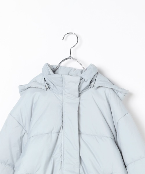 GLOBAL WORK(グローバルワーク)の「ライトウォームパファー/115708(ダウンジャケット/コート・キッズ・ブラック/アイボリー/サックスブルー・160cm/150cm/140cm/130cm/120cm)」の12枚目の写真