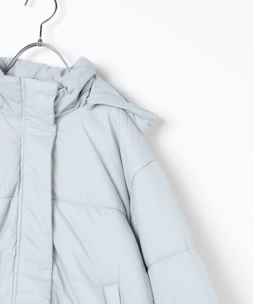 GLOBAL WORK(グローバルワーク)の「ライトウォームパファー/115708(ダウンジャケット/コート・キッズ・ブラック/アイボリー/サックスブルー・160cm/150cm/140cm/130cm/120cm)」の13枚目の写真