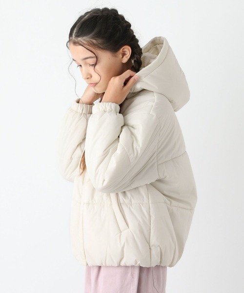 GLOBAL WORK(グローバルワーク)の「ライトウォームパファー/115708(ダウンジャケット/コート・キッズ・ブラック/アイボリー/サックスブルー・160cm/150cm/140cm/130cm/120cm)」の18枚目の写真