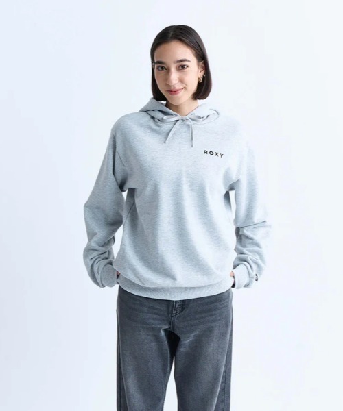 ROXY(ロキシー)の「OUR STYLE FLOW HOODI/ロキシーバックプリントプルオーバーパーカー・フーディー(パーカー・レディース・ブラウン/ホワイト/ブラック/グレー・LARGE/MEDIUM/SMALL/X-LARGE)」の10枚目の写真