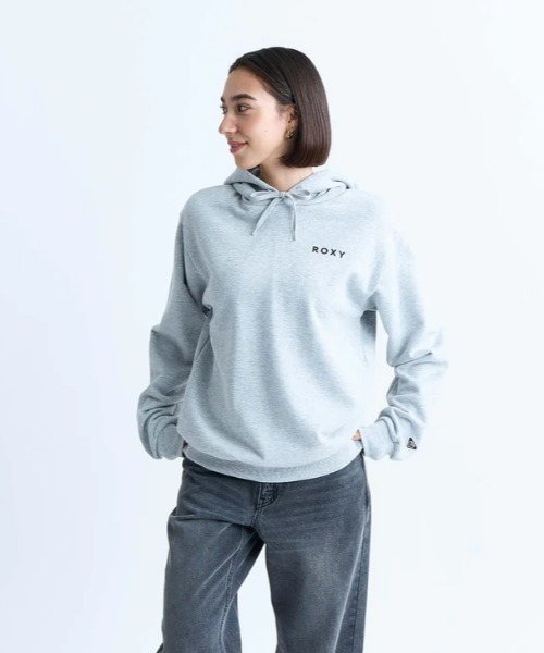 ROXY(ロキシー)の「OUR STYLE FLOW HOODI/ロキシーバックプリントプルオーバーパーカー・フーディー(パーカー・レディース・ブラウン/ホワイト/ブラック/グレー・LARGE/MEDIUM/SMALL/X-LARGE)」の11枚目の写真