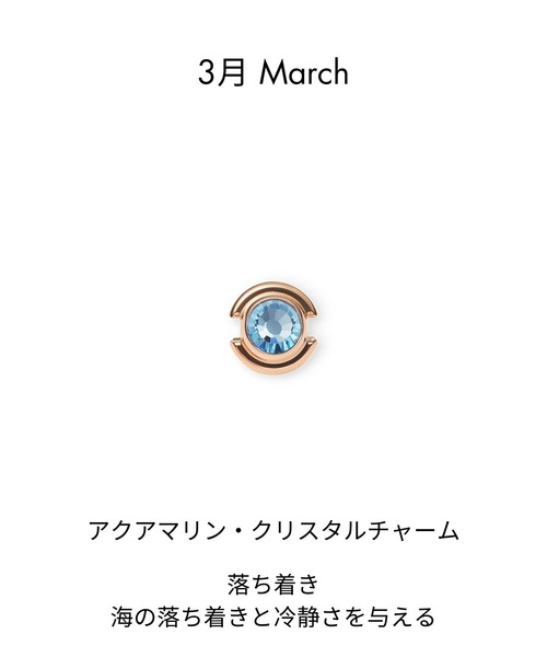 Birthday Charm 誕生石 チャーム ローズゴールド（チャーム）｜Daniel Wellington（ダニエルウェリントン）