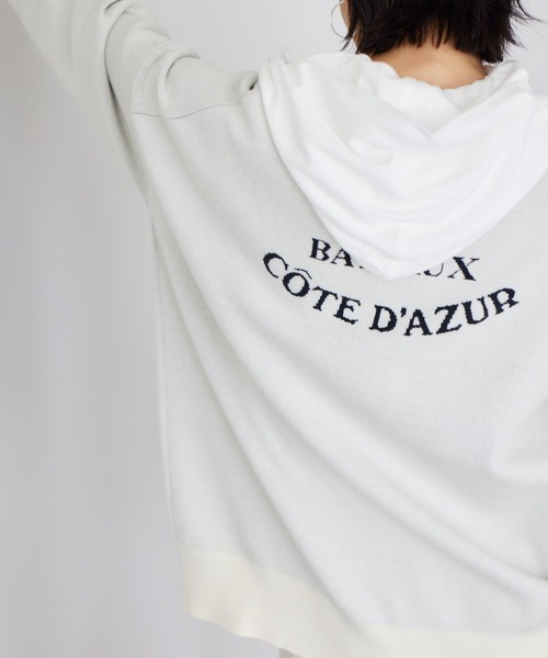 BARNYARDSTORM（バンヤードストーム）の「BARNYARDSTORM / フーディープルオーバー（Tシャツ/カットソー・レディース・ホワイト/グレー/チャコール・FREE）」の19枚目の写真