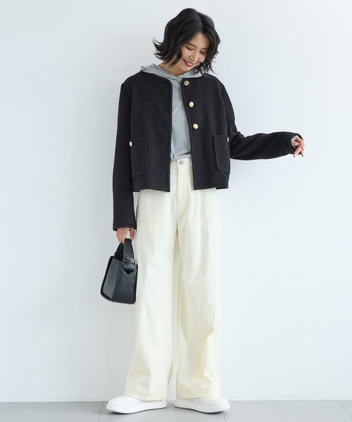 BARNYARDSTORM（バンヤードストーム）の「BARNYARDSTORM / フーディープルオーバー（Tシャツ/カットソー・レディース・ホワイト/グレー/チャコール・FREE）」の22枚目の写真