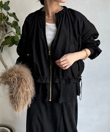 DouDou | 【WEB限定】シアーヘムノーカラーブルゾン(ブルゾン)