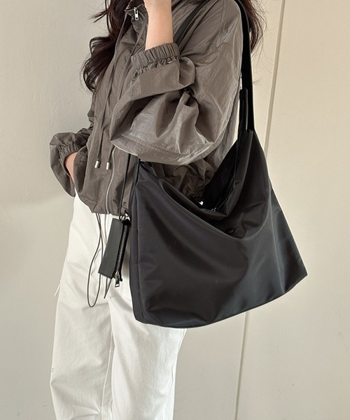 セール】ミニポーチ付き ナイロン ショルダーバッグ cula991  